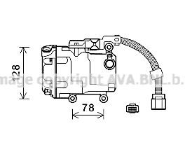 AVA QUALITY COOLING Компрессор, кондиционер TOK582